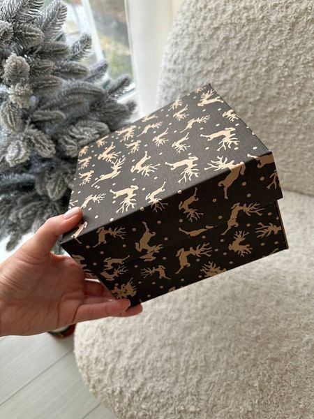 Новорічна коробка "Олені" Deer_box фото